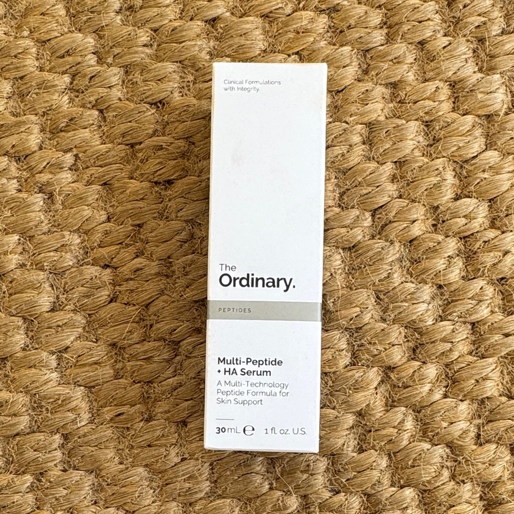 NIB The Ordinary Multi-Peptide + HA Serum in White Box